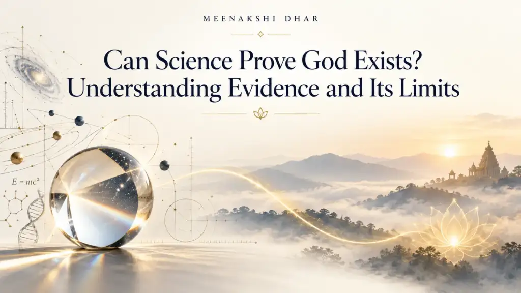 can science prove god